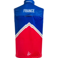 Discount Veste sans manche Veste Sans Manche Light FFS 2024 H Bleu Blanc Rouge Veste Ski De Fond|Veste Ski De Fond