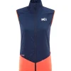 Veste sans manche Rutor Alpha Vest W Chrome Saphir Veste Ski De Fond|Veste Ski De Fond