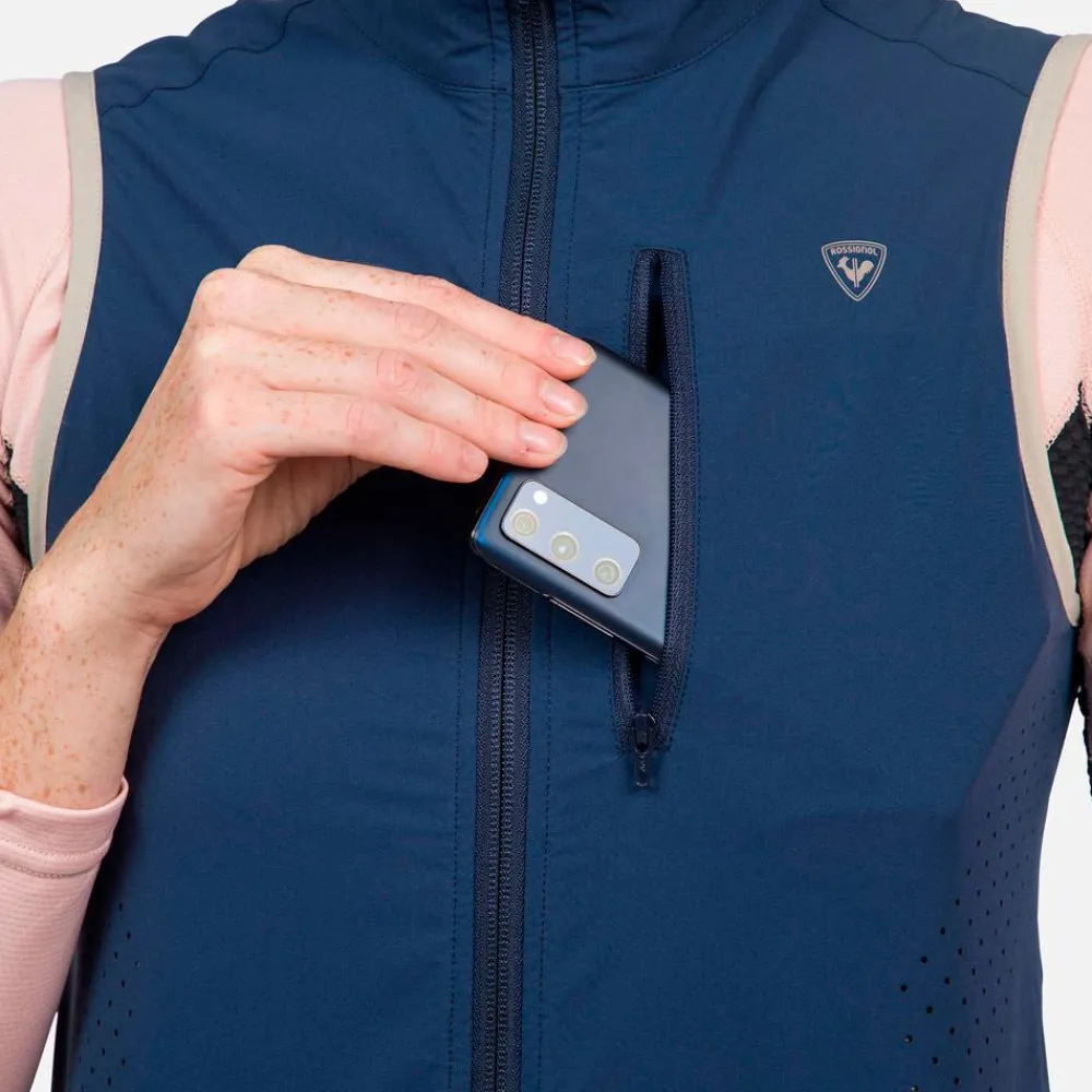 Veste Ski De Fond|Veste Ski De Fond<Rossignol Veste sans manche W Active Versatile XC Vest Dark Navy