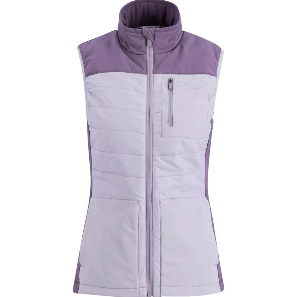 Veste Ski De Fond|Veste Ski De Fond<Swix Veste sans manche Horizon Primaloft Vest W Light Purple Dusty Purple