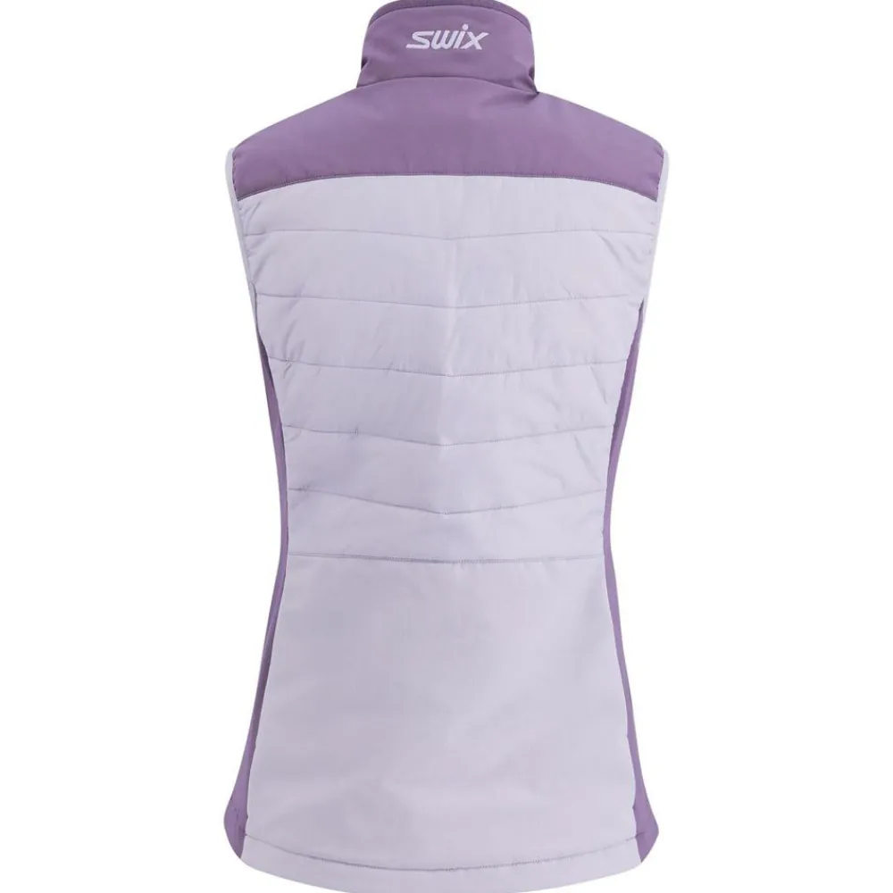 Veste Ski De Fond|Veste Ski De Fond<Swix Veste sans manche Horizon Primaloft Vest W Light Purple Dusty Purple