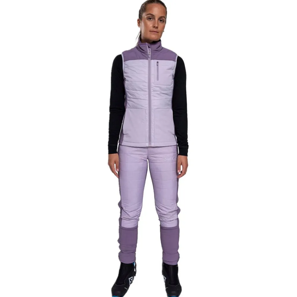 Veste Ski De Fond|Veste Ski De Fond<Swix Veste sans manche Horizon Primaloft Vest W Light Purple Dusty Purple