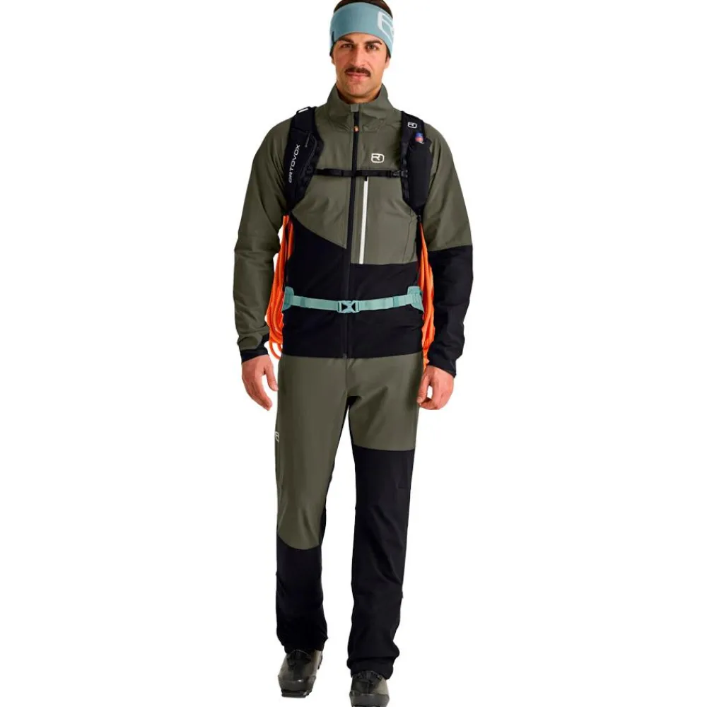 Veste De Ski Homme|Veste De Ski<Ortovox Veste technique Punta Berrino Jacket Dark Wild Herbs