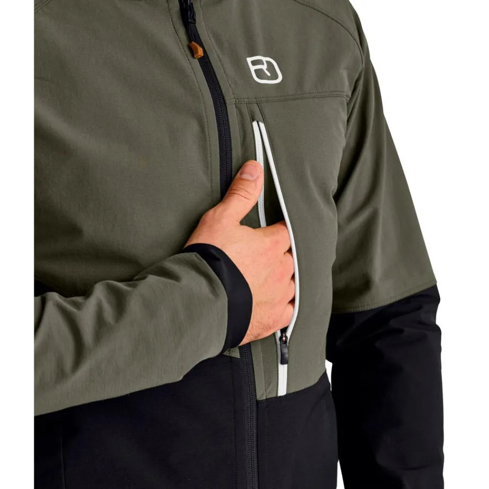 Veste De Ski Homme|Veste De Ski<Ortovox Veste technique Punta Berrino Jacket Dark Wild Herbs