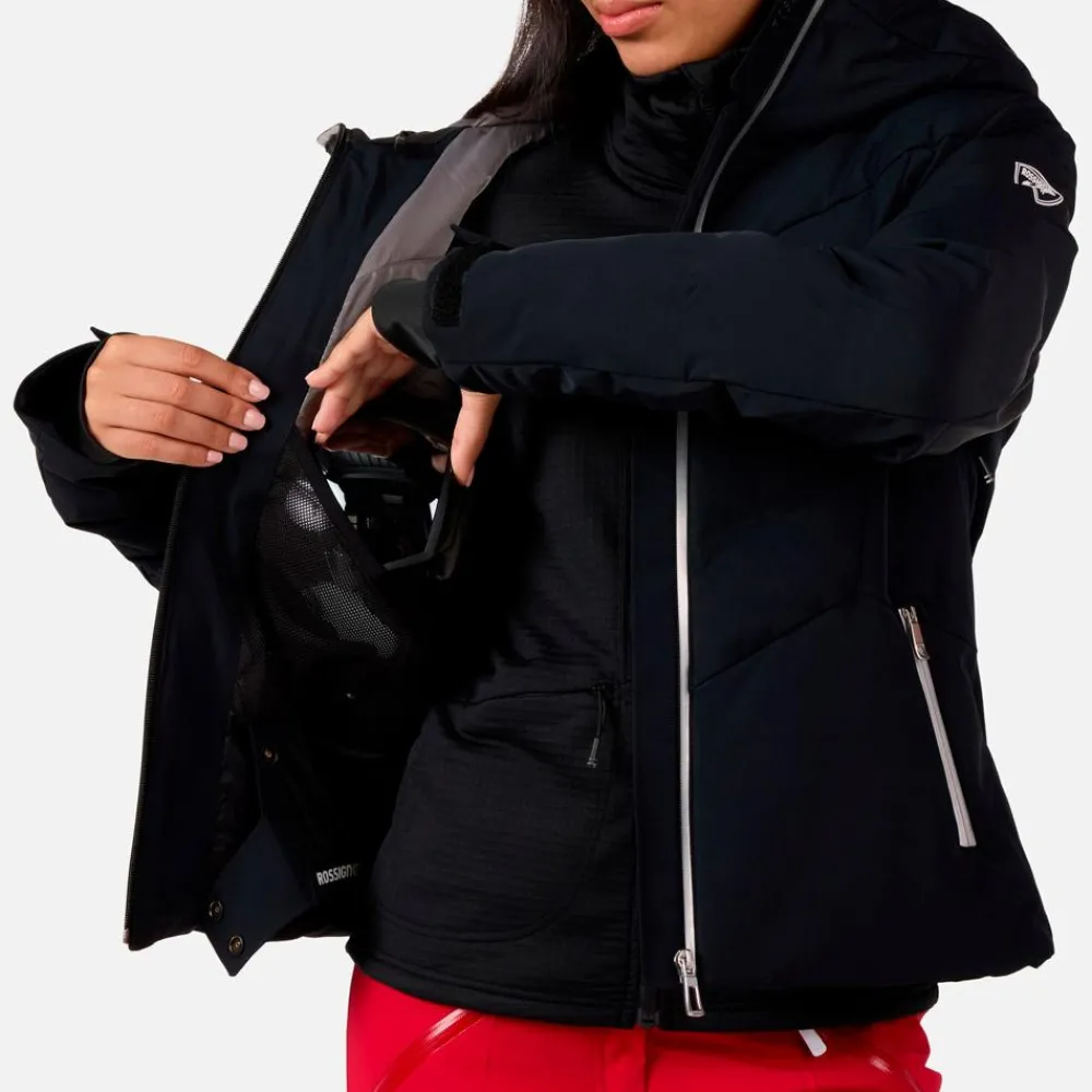 Veste De Ski Femme|Veste De Ski<Rossignol Veste technique W Blackside Puffy Jkt Black